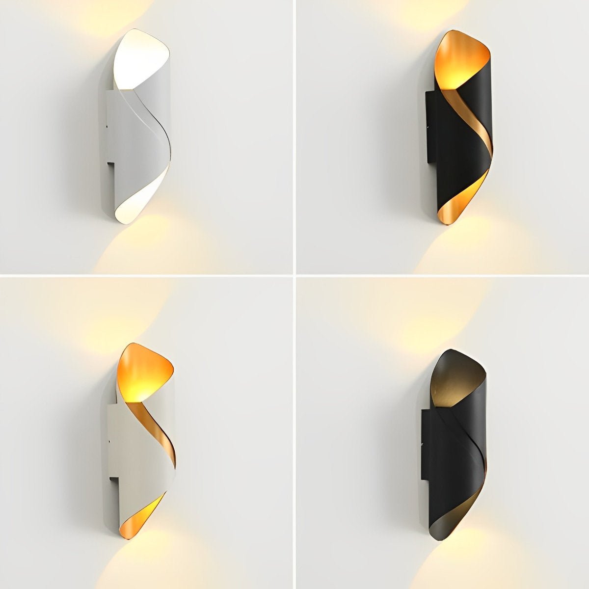 Outdoor LED Up and Down Light Waterproof Modern Wall Sconce Lighting