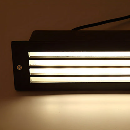 Outdoor Minimalist LED Recessed Stairway Wall Lights