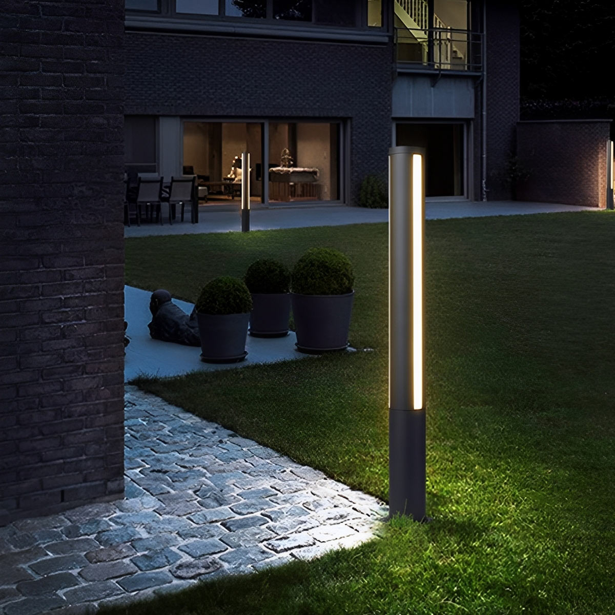 Outdoor Waterproof Pathway Post  Bollard Light