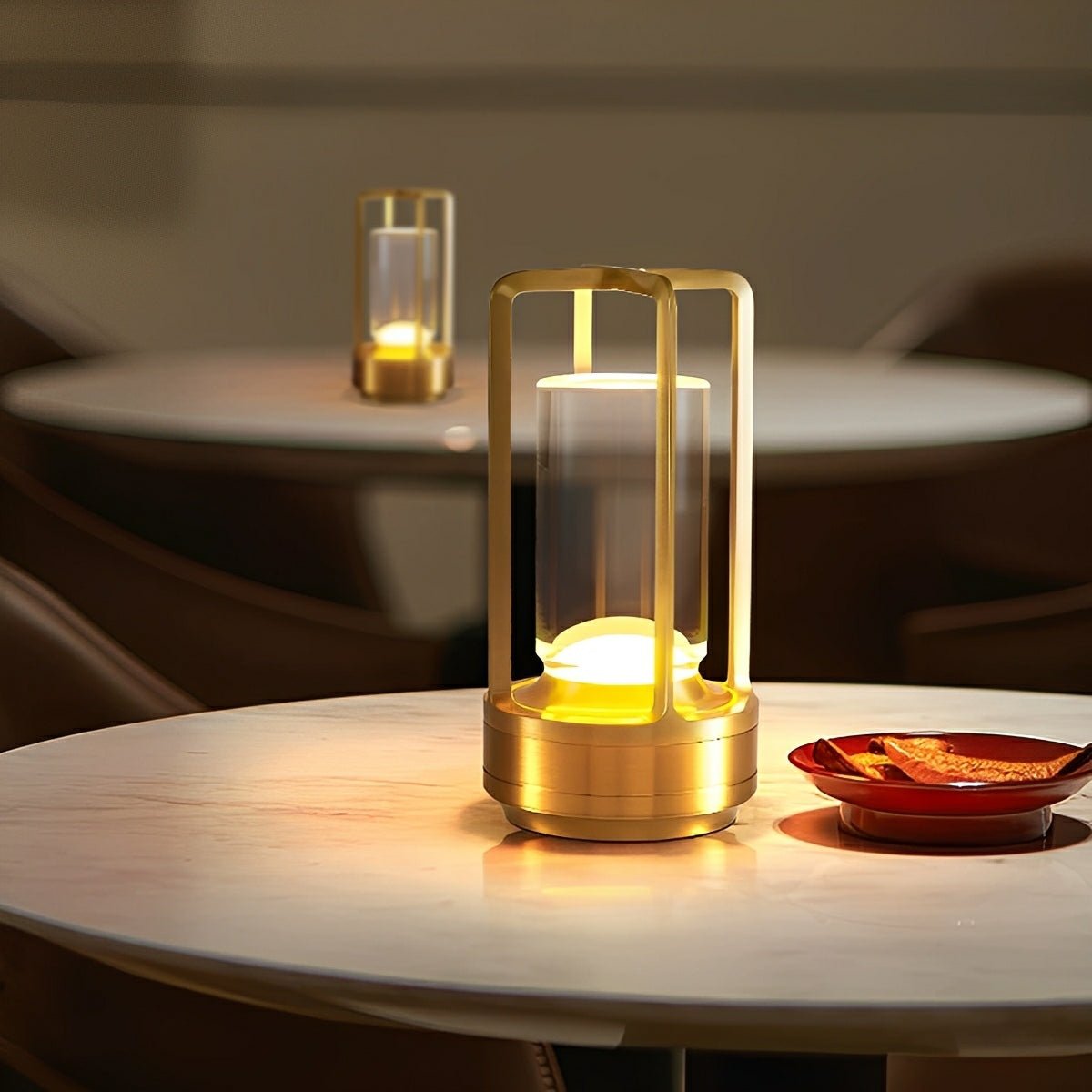 Portable Lantern Cordless Table Lamp USB Rechargeable Touch Dimming Night Lights
