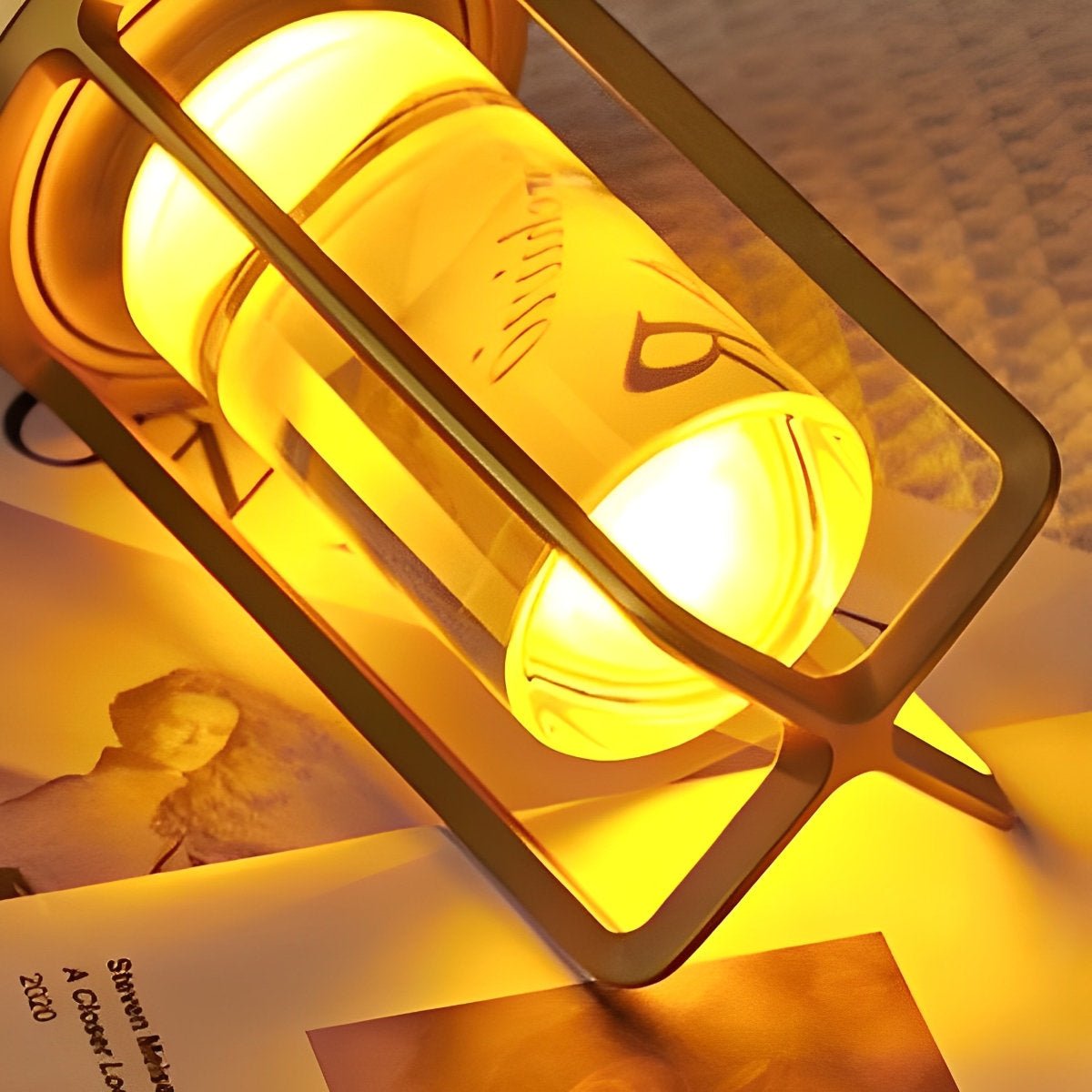 Portable Lantern Cordless Table Lamp USB Rechargeable Touch Dimming Night Lights