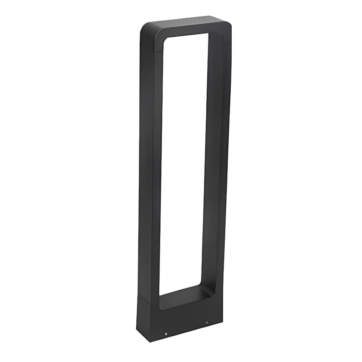 Modern Rectangular Frame Waterproof Led Black Bollard Parth Light