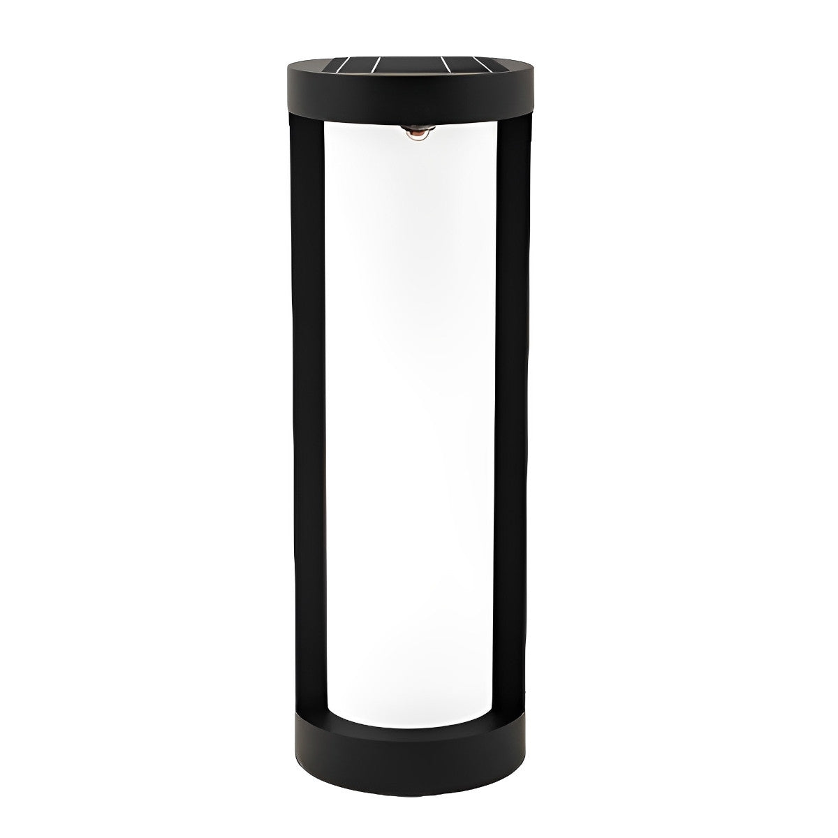 Round Waterproof LED Black Modern Outdoor Pathway Lights