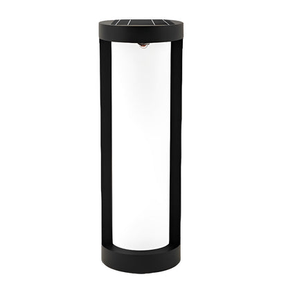 Round Waterproof LED Black Modern Outdoor Pathway Lights