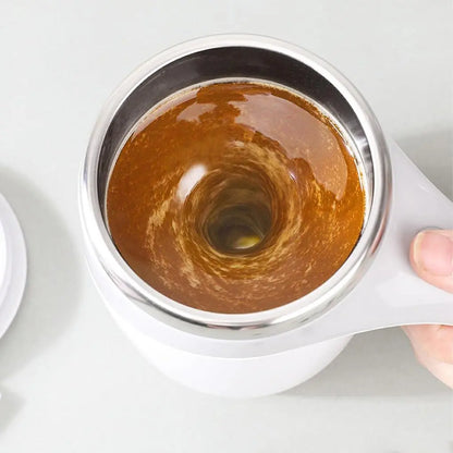 Self stirring mug self stirring coffee cup 