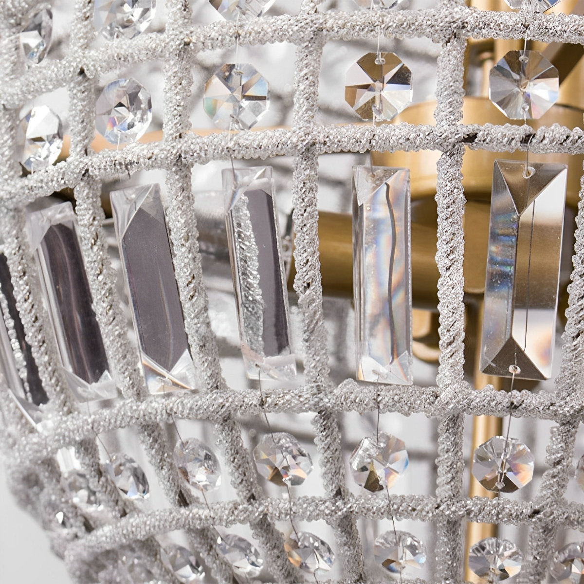 Shining Retro Luxury Baroque Crystal Chandelier Light