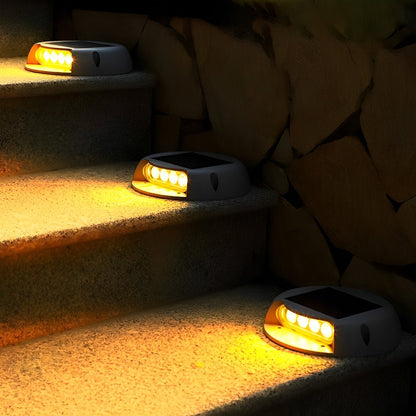 Solar Deck Stair Lights LED Outdoor Step Lights