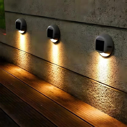 Solar Deck Stair Lights LED Outdoor Step Lights