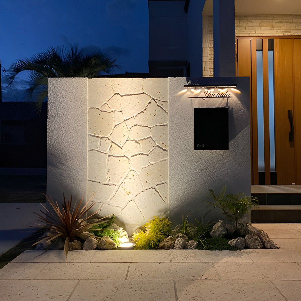 Solar Low Voltage Outdoor LED In Ground Landscape Lights Wall Washer