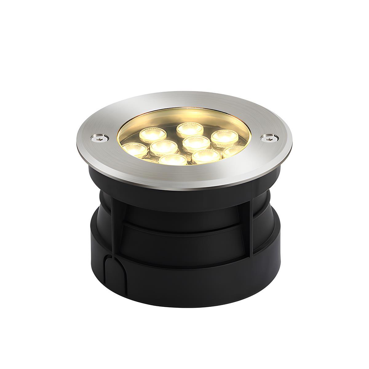 Solar Low Voltage Outdoor LED In Ground Landscape Lights Wall Washer