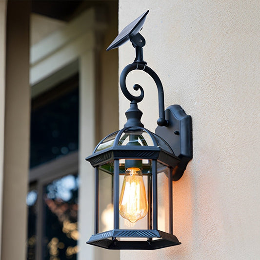Rustic Gazebo Waterproof Outdoor LED Porch Wall Lights
