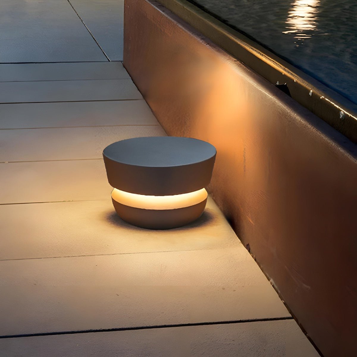 Waterproof 360° Beam Round LED Outdoor Landscape Lighting