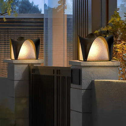 Waterproof Black LED Outdoor Post Light