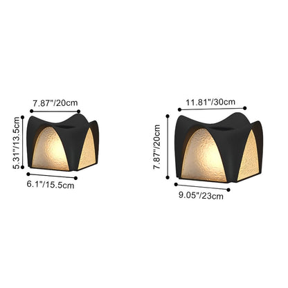 Waterproof Black LED Outdoor Post Light