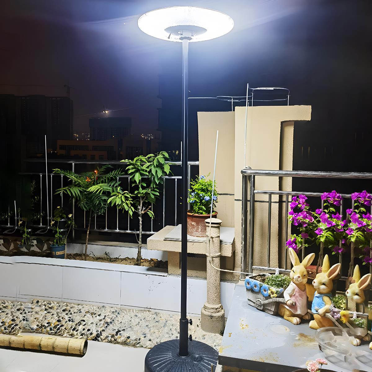 Solar Waterproof Dish Moving & Lifting Outdoor LED Floor Lamps