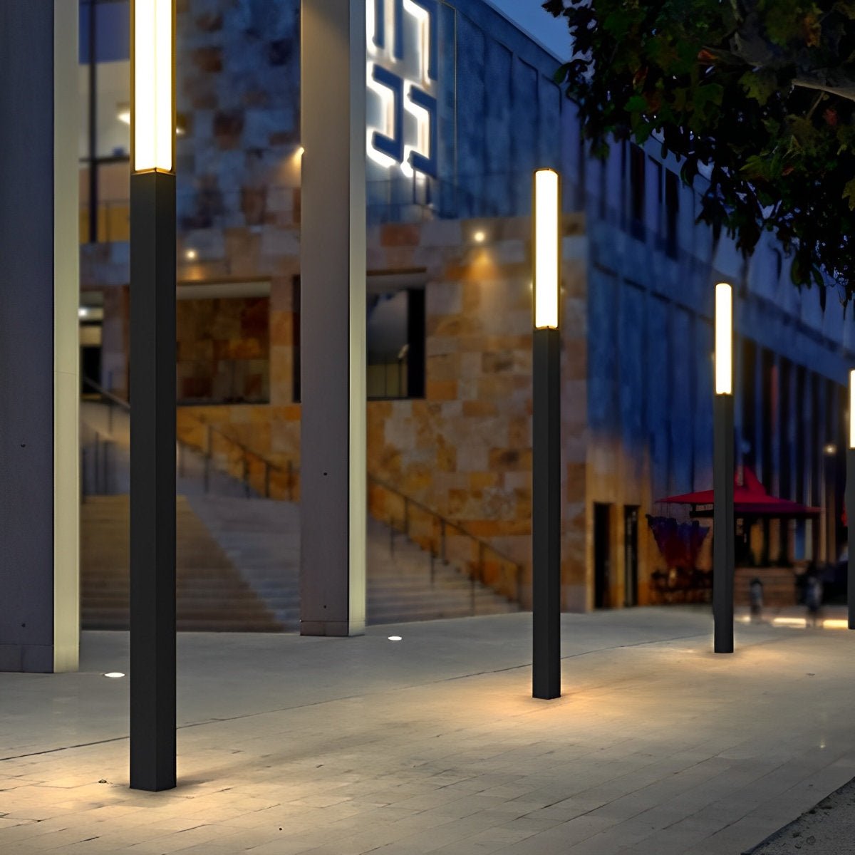 Waterproof High Pole Metal Post Lights Street Lights