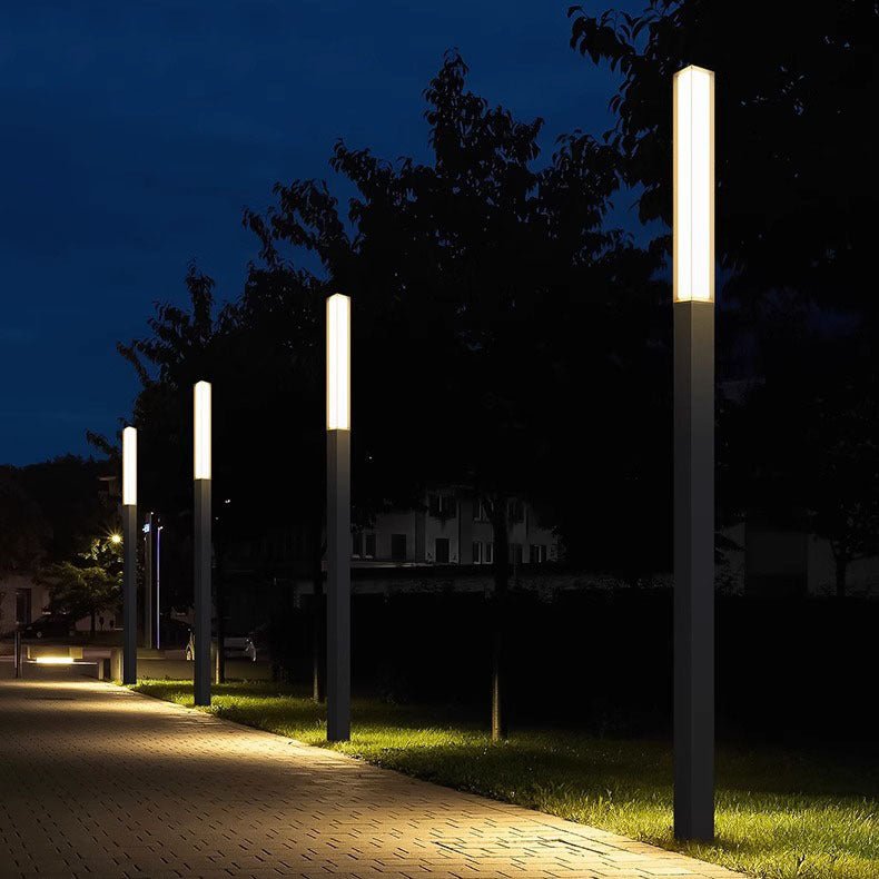 Waterproof High Pole Metal Post Lights Street Lights