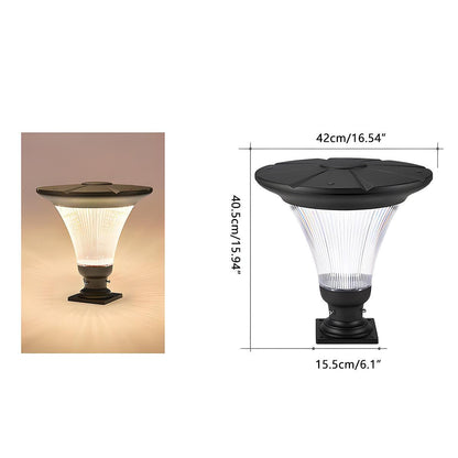 Waterproof Modern Conical LED Outdoor Post Lights