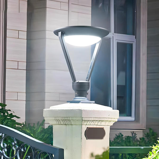 Waterproof Modern Conical LED Outdoor Post Lights