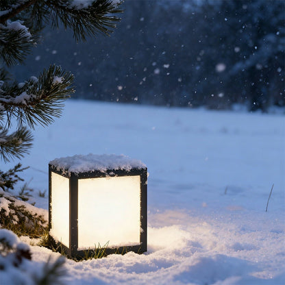 Waterproof Post Cap Aluminum Column Pedestal Light