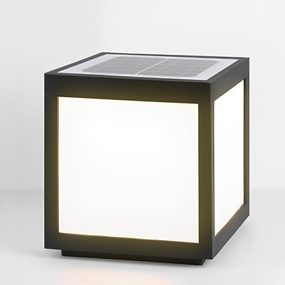 Waterproof Post Cap Aluminum Column Pedestal Light
