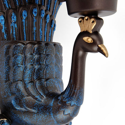 Waterproof Vintage Peacock Outdoor LED Porch Wall Lights