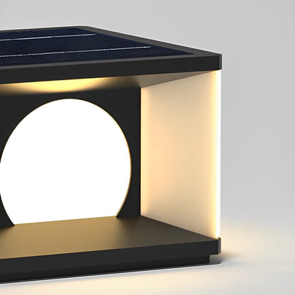Square LED Waterproof Modern Post Caps Lights Deck Post Lights