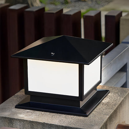 Square LED Waterproof Fence Post Cap Lights Column Lamp