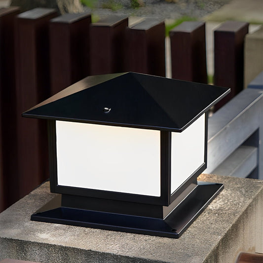 Square LED Waterproof Fence Post Cap Lights Column Lamp