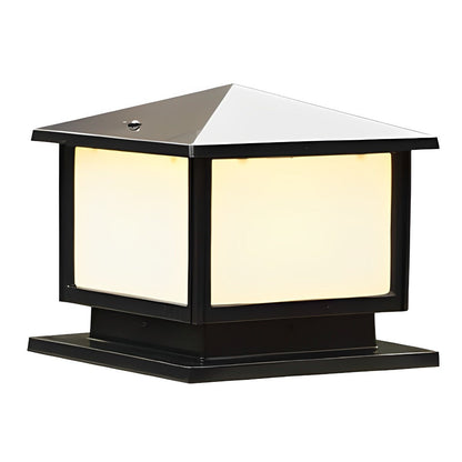 Square LED Waterproof Fence Post Cap Lights Column Lamp
