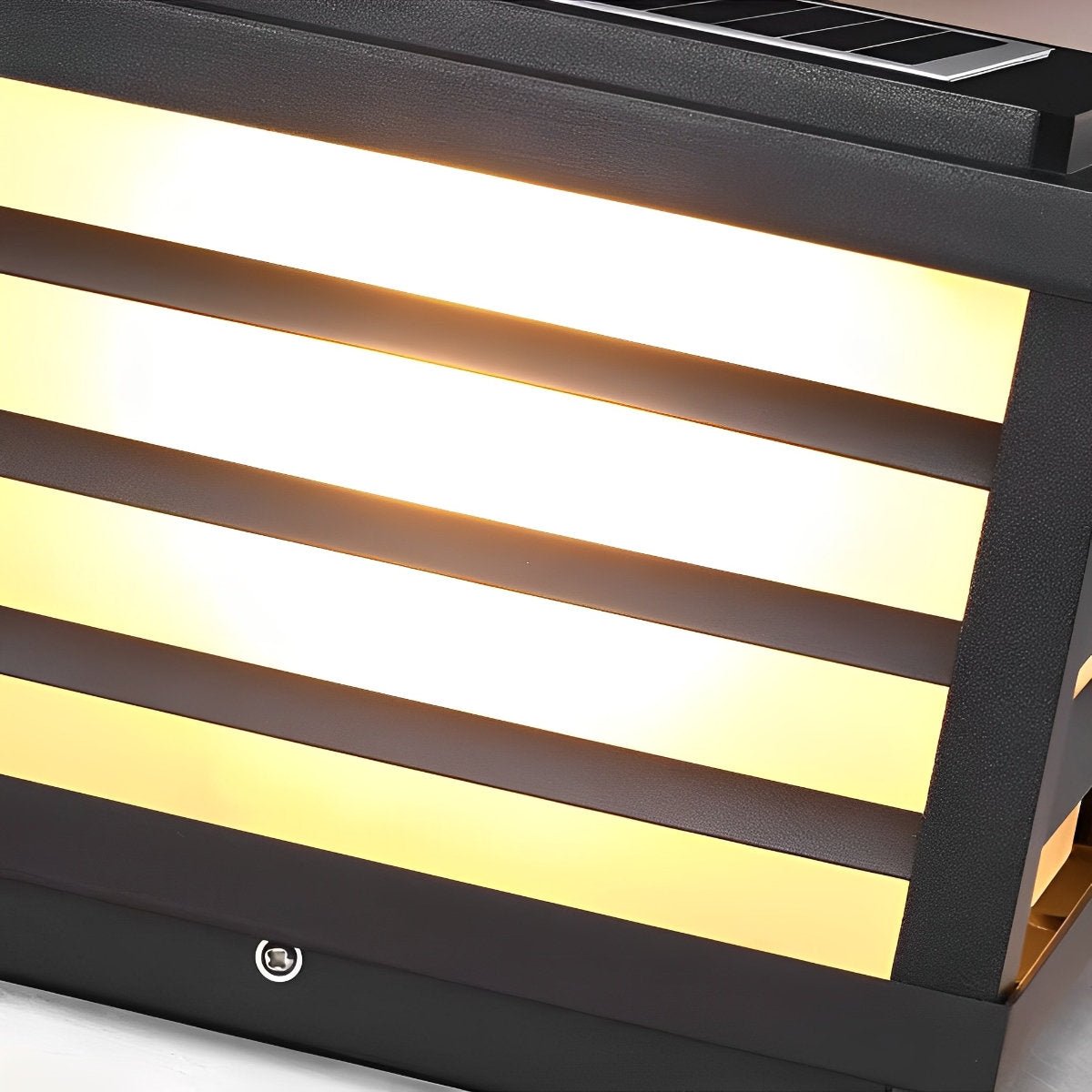 Square Waterproof LED Dimming Modern Fence Post Lights