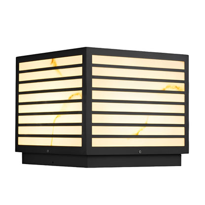 Square Waterproof LED Modern Outdoor Deck Post Lights
