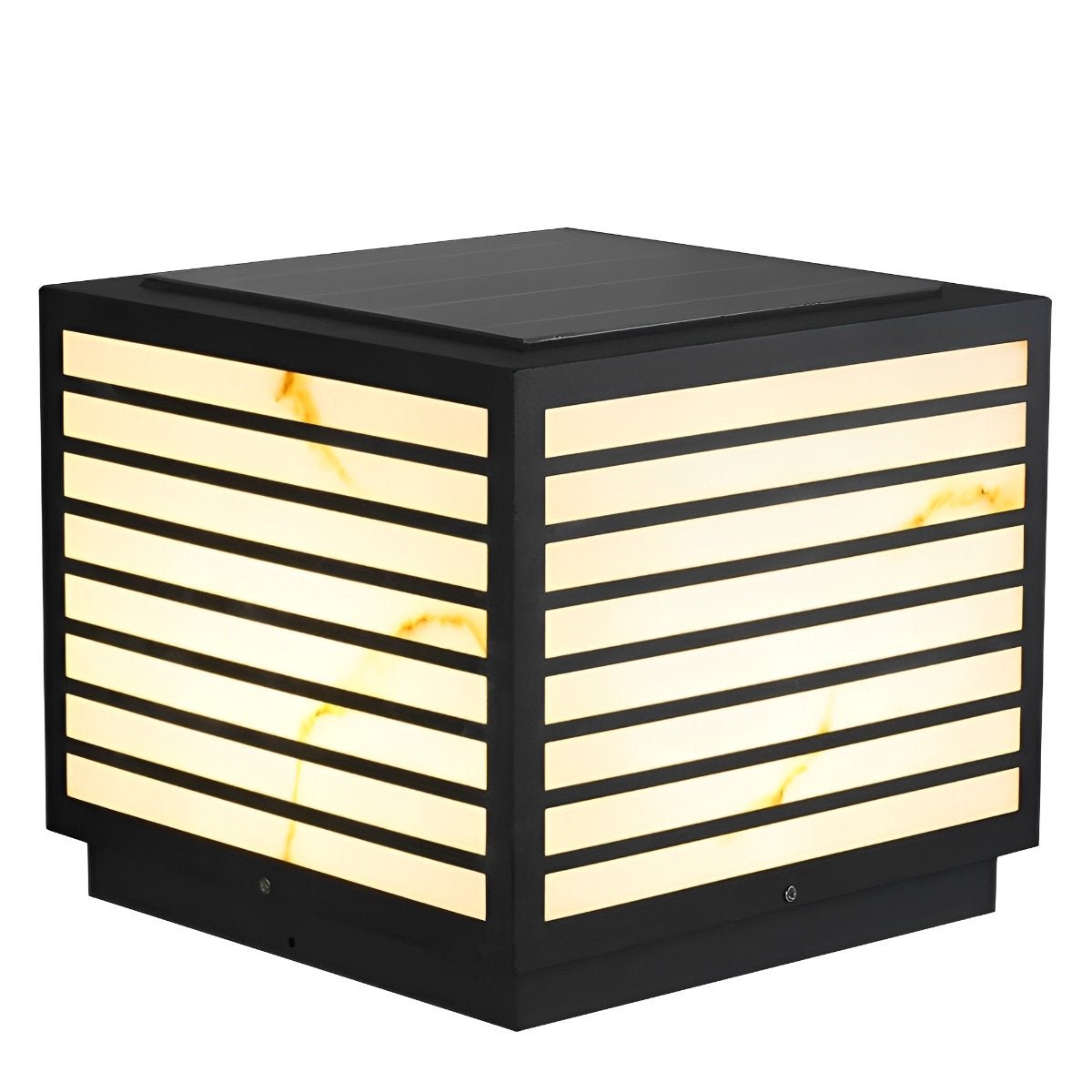 Square Waterproof LED Modern Outdoor Deck Post Lights