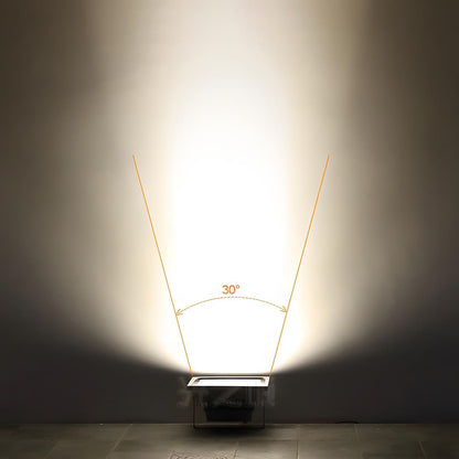 Square Waterproof Outdoor LED Spot Lights Building Exterior Light