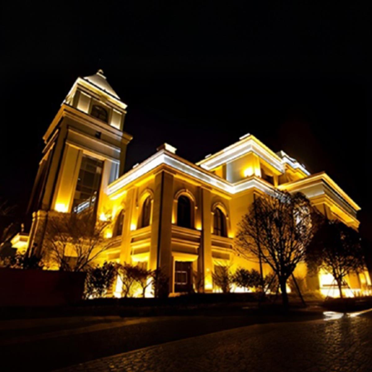 Square Waterproof Outdoor LED Spot Lights Building Exterior Light