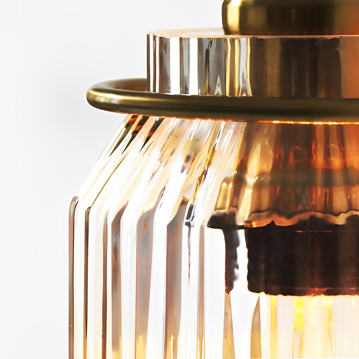 The Wavy Glass Dome LED Elegant Modern Wall Mounted Pendant Sconces Lamp