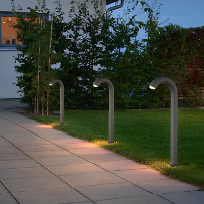 Umbrella Handle Modern Light Water Pipe Waterproof Lawn Landscape Lighting