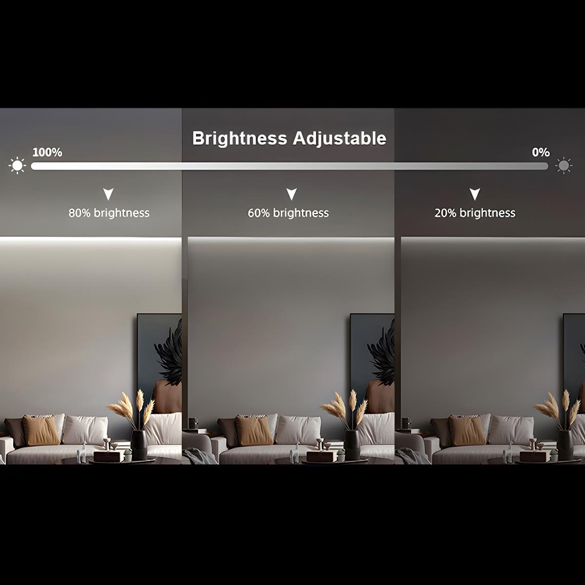 USB DIY Waterproof Recessed LED Flexible Linear Light Touch Sensitive