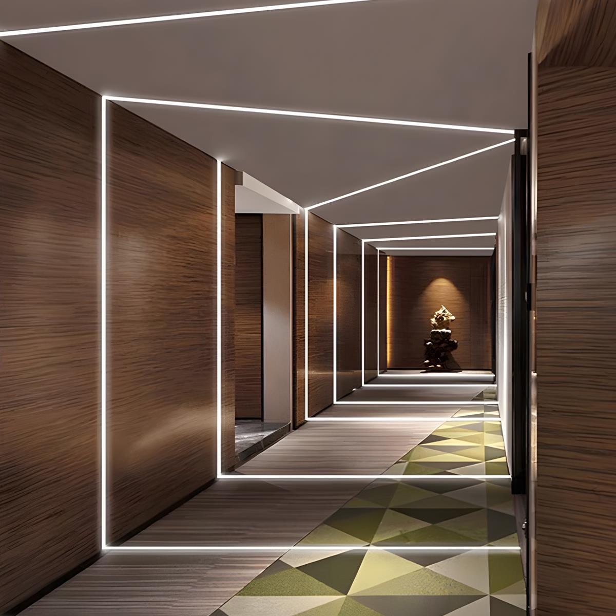 USB DIY Waterproof Recessed LED Flexible Linear Light Touch Sensitive