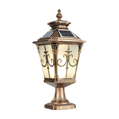 Victorian Style Fence Post Lights LED Garden Lamp Column Light Pillar Lam