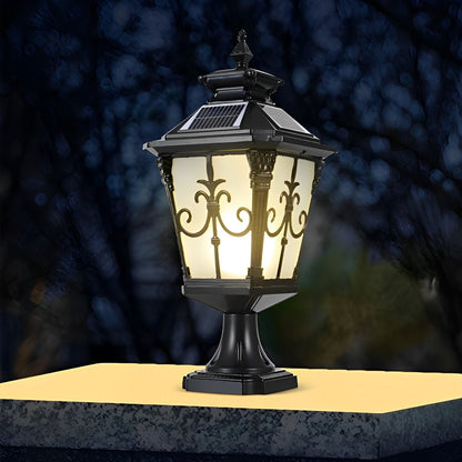 Victorian Style Fence Post Lights LED Garden Lamp Column Light Pillar Lam