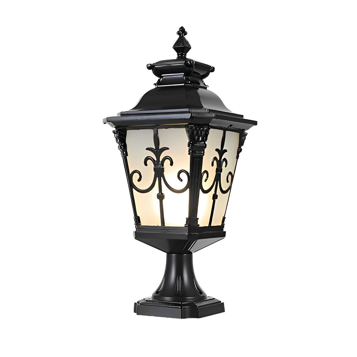 Victorian Style Fence Post Lights LED Garden Lamp Column Light Pillar Lam