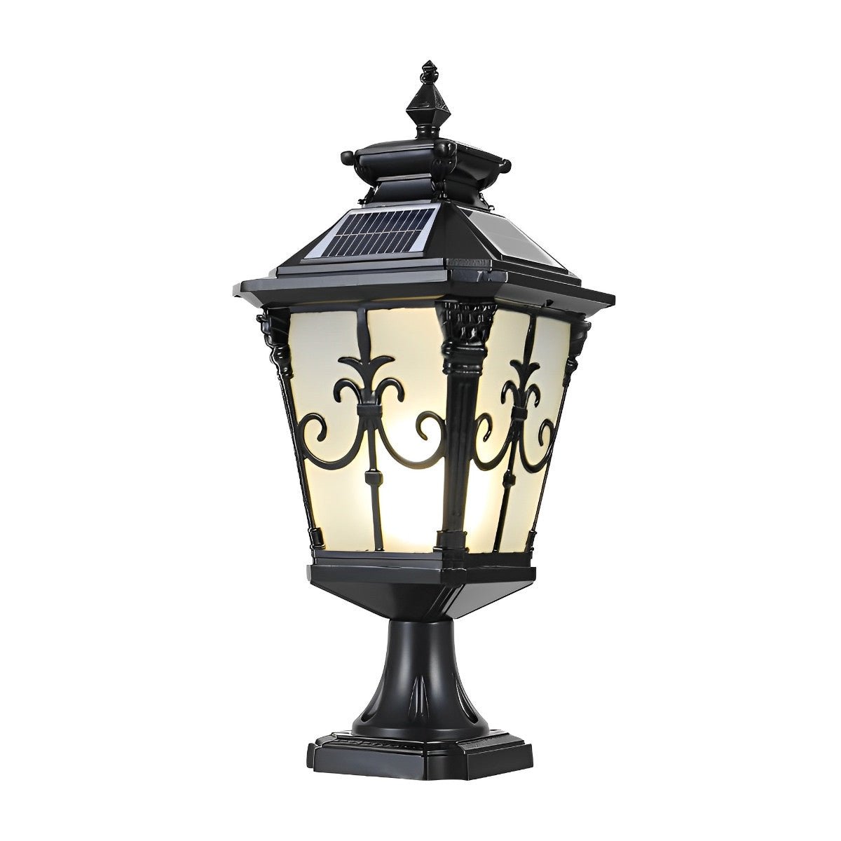 Victorian Style Fence Post Lights LED Garden Lamp Column Light Pillar Lam