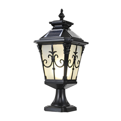 Victorian Style Fence Post Lights LED Garden Lamp Column Light Pillar Lam