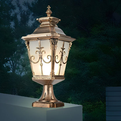 Victorian Style Fence Post Lights LED Garden Lamp Column Light Pillar Lam