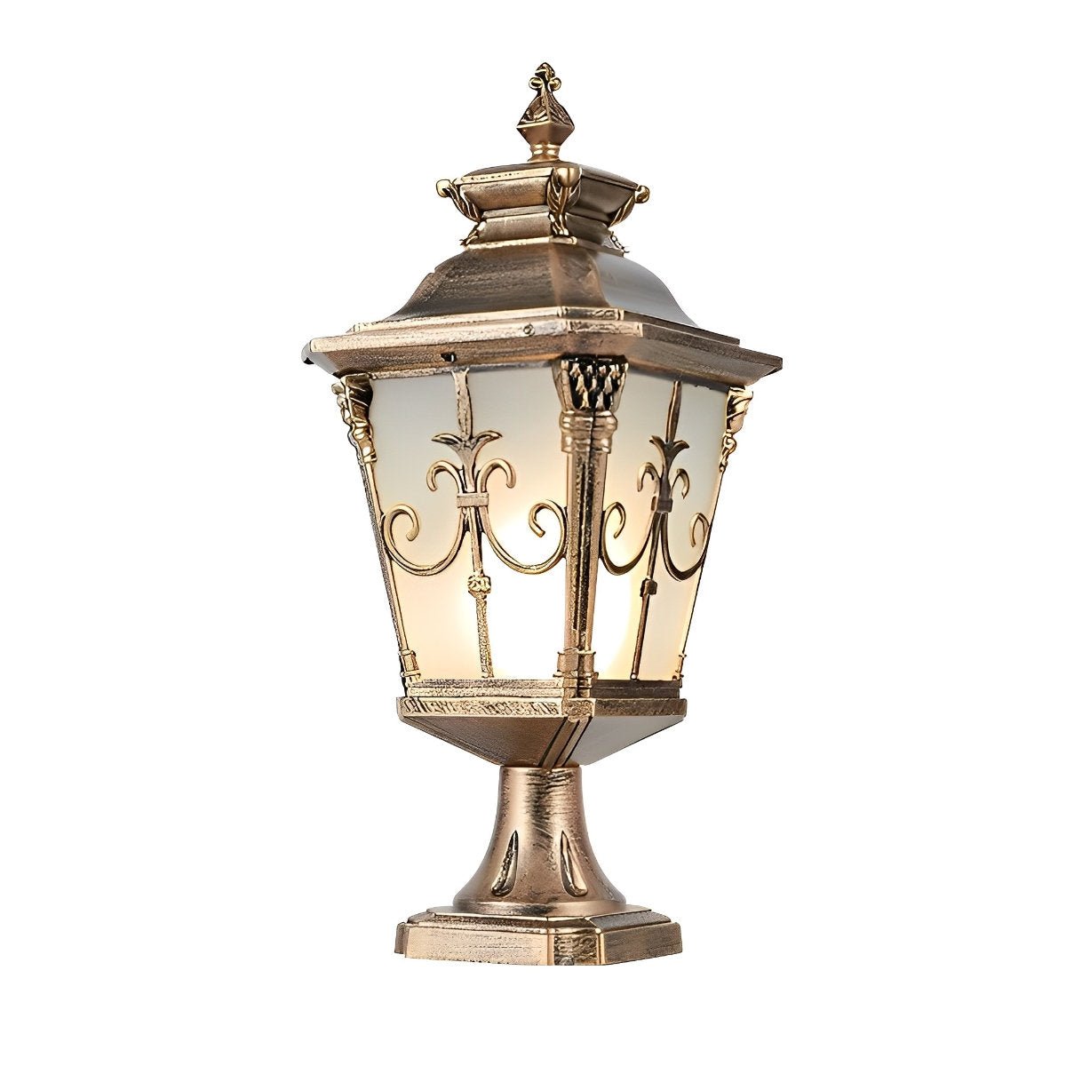 Victorian Style Fence Post Lights LED Garden Lamp Column Light Pillar Lam