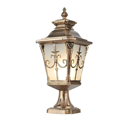 Victorian Style Fence Post Lights LED Garden Lamp Column Light Pillar Lam