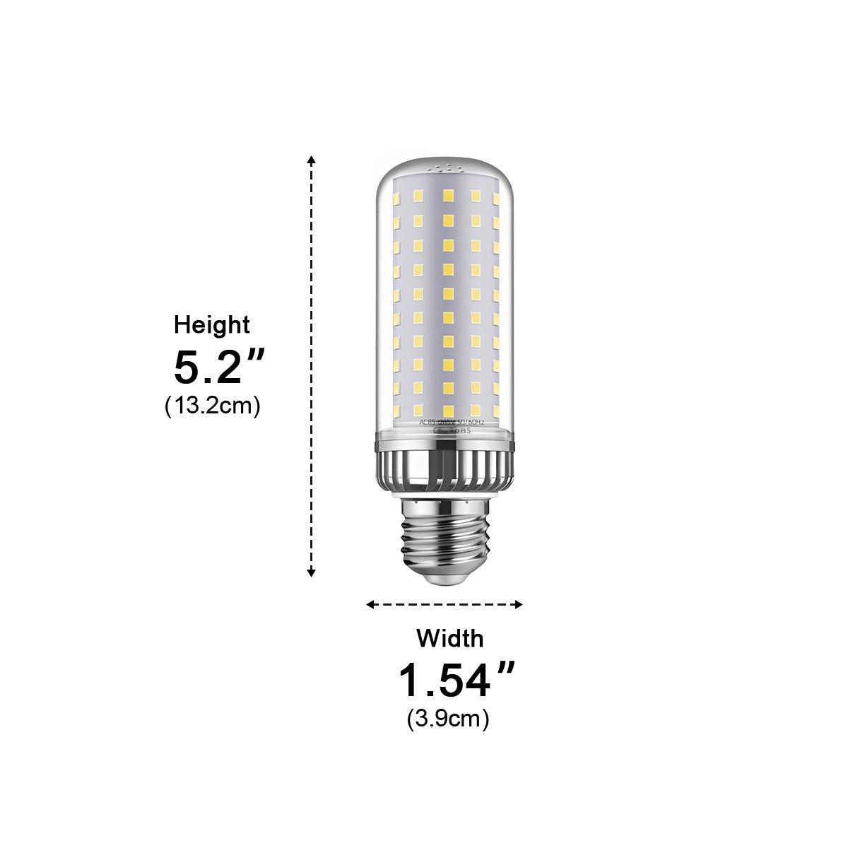 Vintage 30W Aluminum Cylinder Full Spectrum LED Light Bulb Energy Efficient