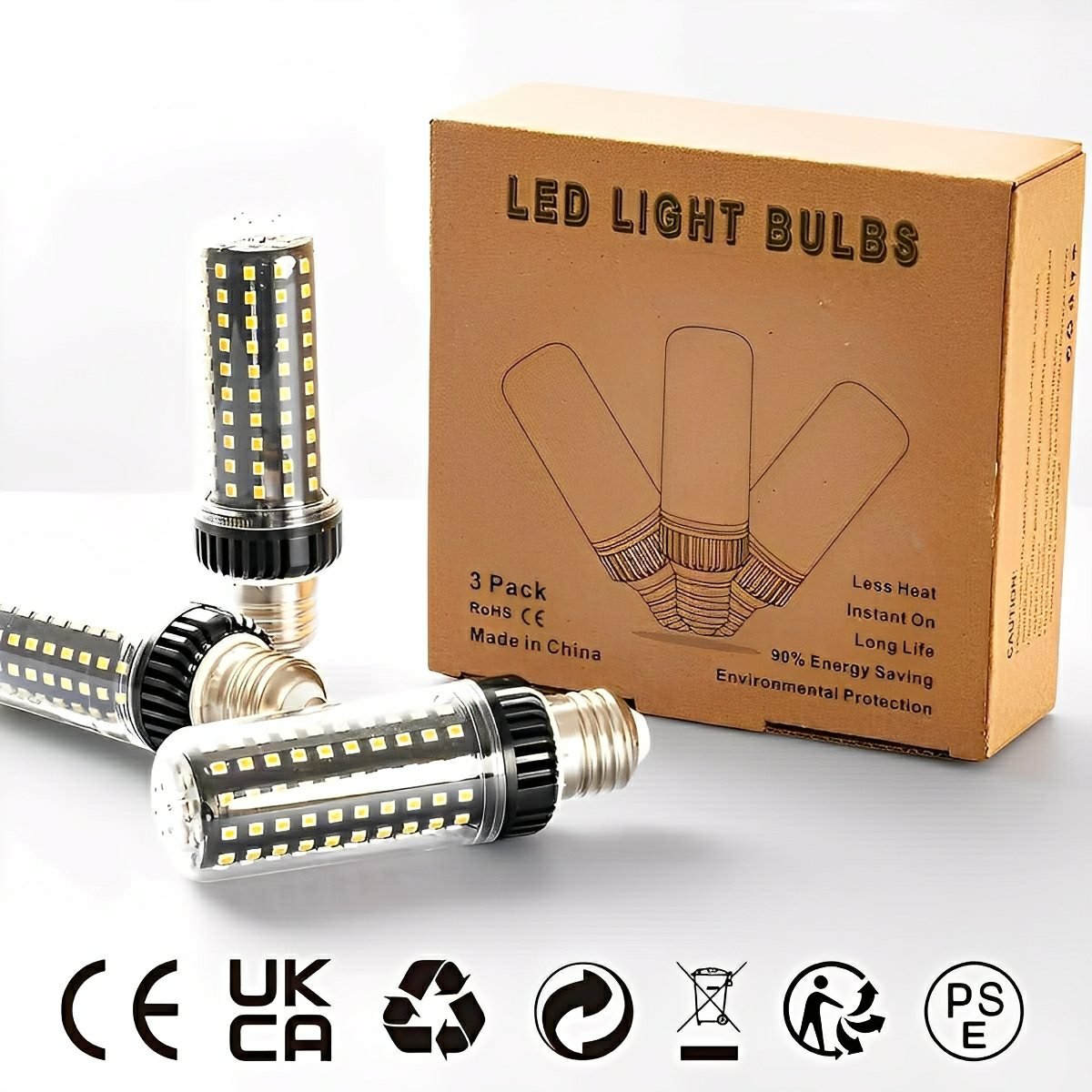 Vintage 30W Aluminum Cylinder Full Spectrum LED Light Bulb Energy Efficient