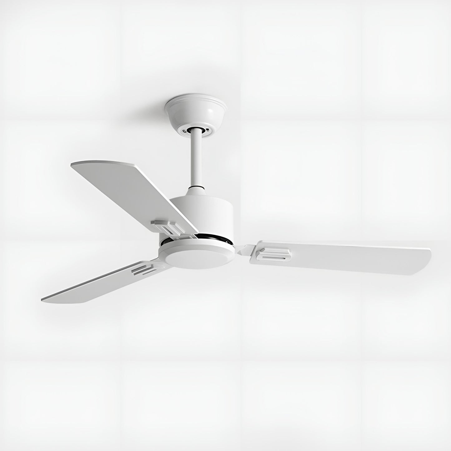 Vintage Wood Grain 6-speed Reverse Frequency Ceiling Fan 3 Blades